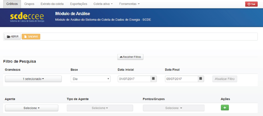 SCDE – Sistema de Coleta de Dados de Energia