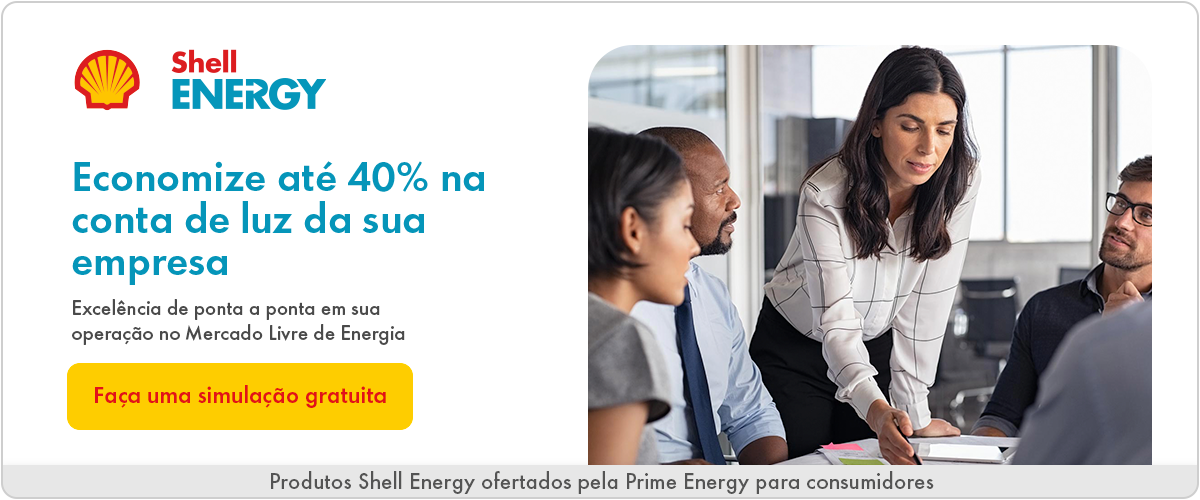 banner com botão para simulação de economia